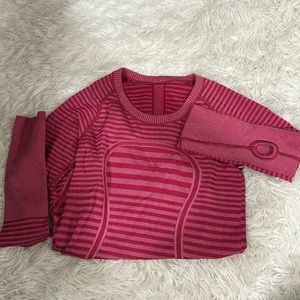 Lululemon long sleeve athletic top